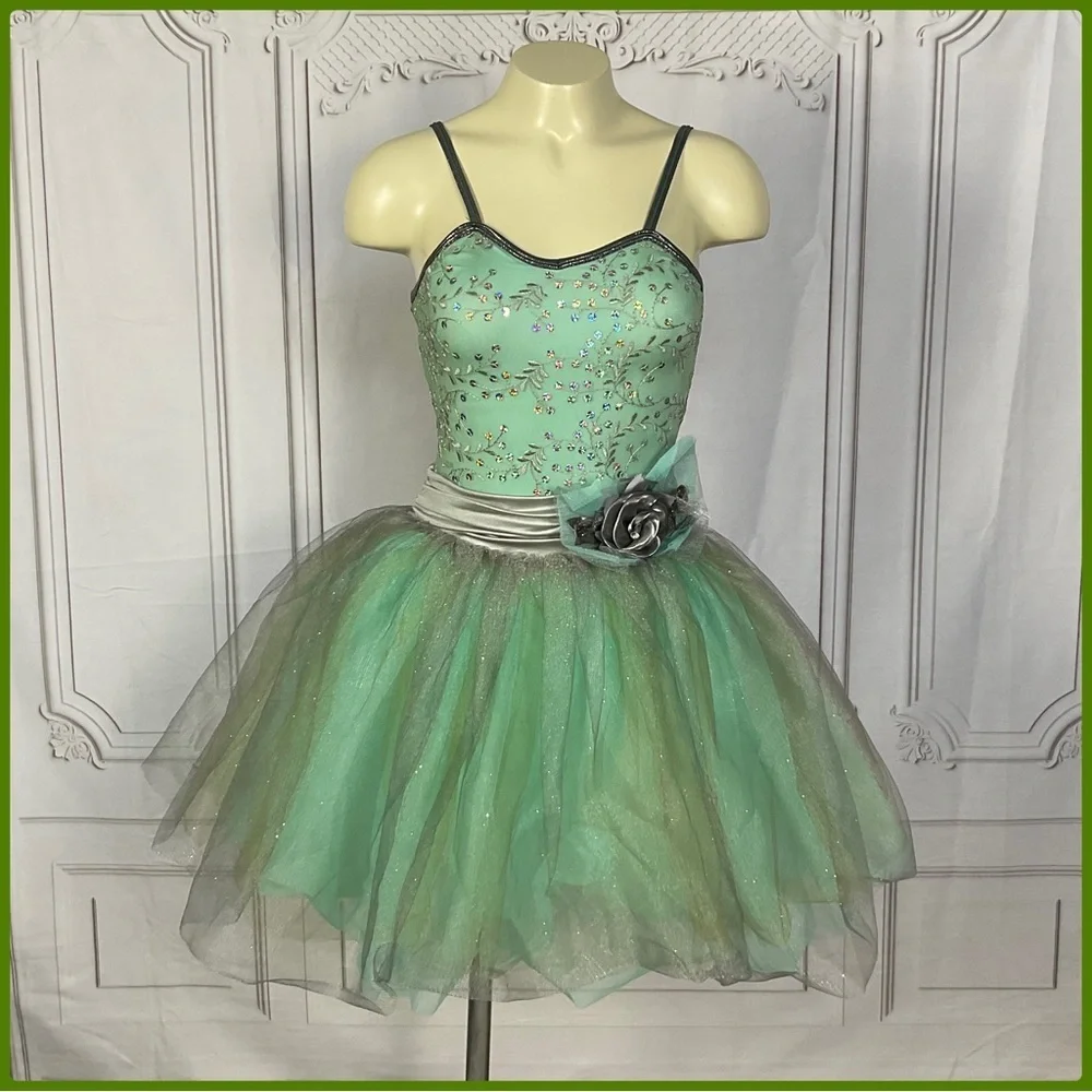 Curtain Call Costumes Style E1189 “Julep Beauty” Girls Sz CLA Ballet Dress TuTu - Picture 1 of 9